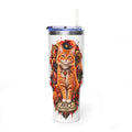 Aries Orange Tabby Cat Zodiac 40oz Tumbler – Astrological Stainless Travel Cup