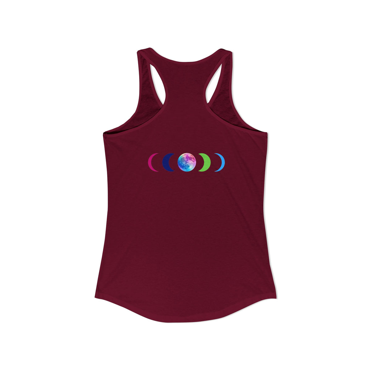 Rainbow Wolf Tank Top | Women's Racerback