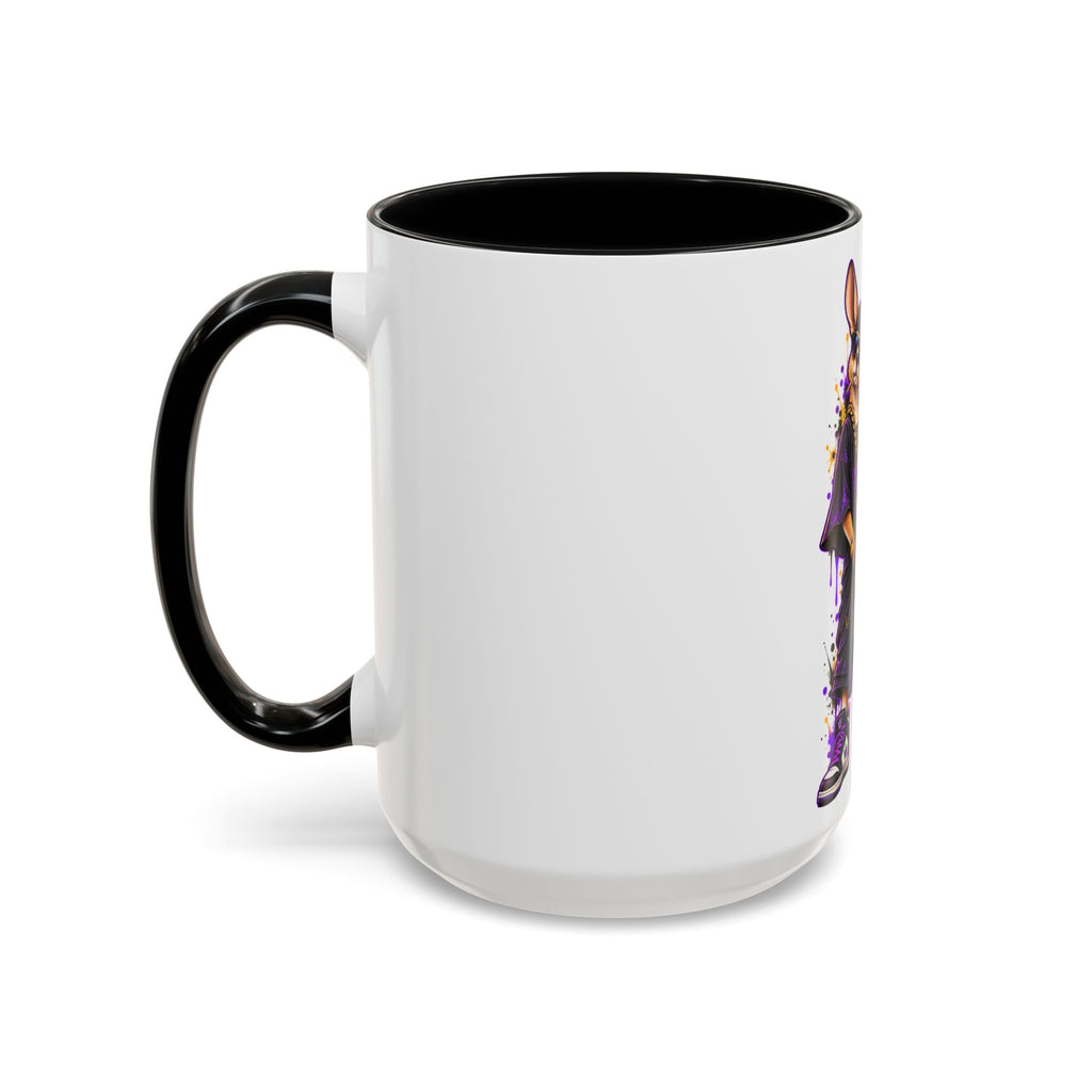 Kangaroo Streetwear Coffee Mug — "FAFO I Have Time" Accent Mug