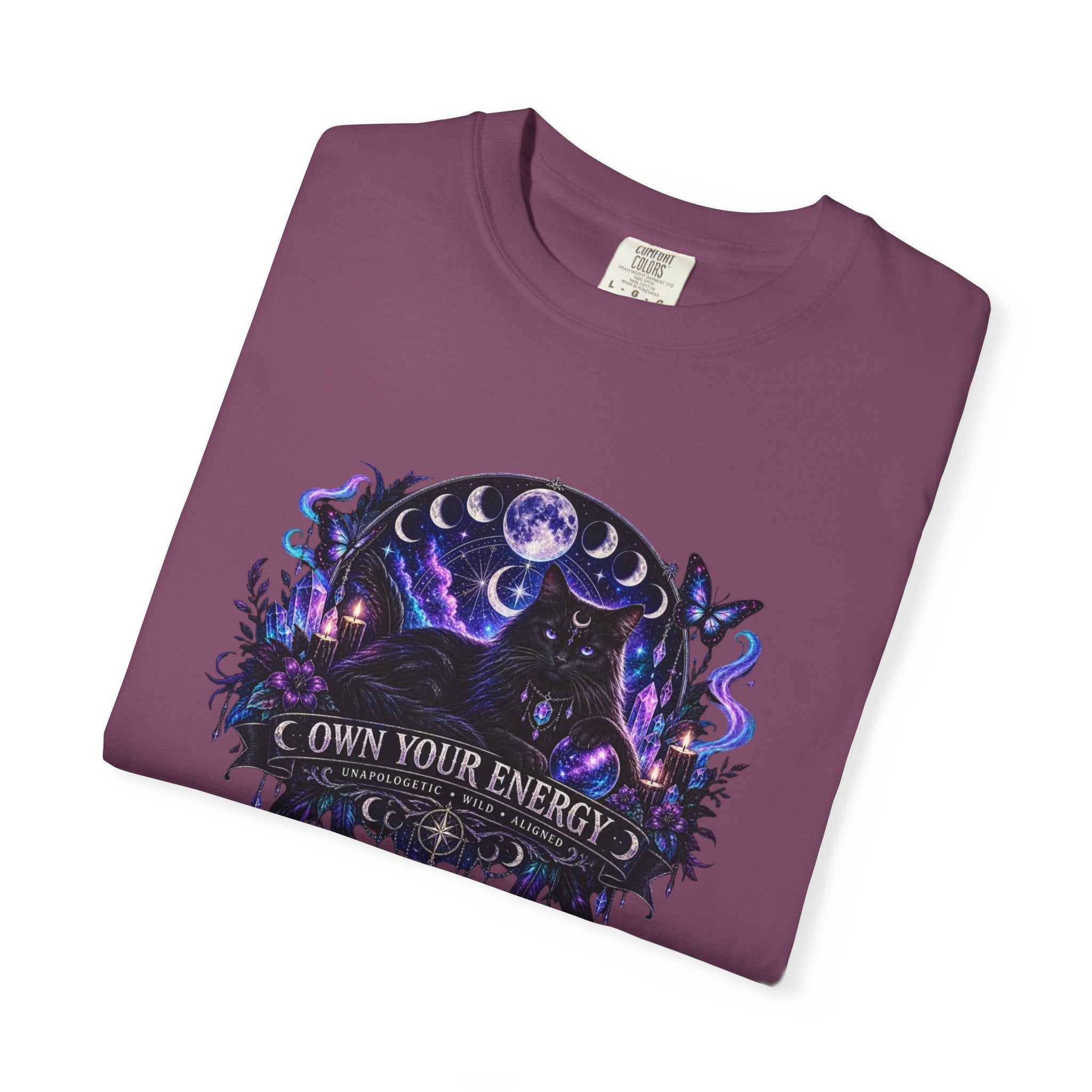 Own Your Energy T-Shirt — Mystic Moon Forest Graphic Tee