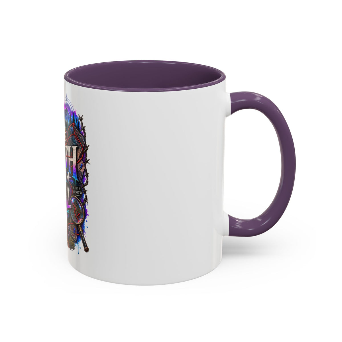 Truth Leaves a Trail Coffee Mug — Mystery Detective Noir Design (11/15 oz)