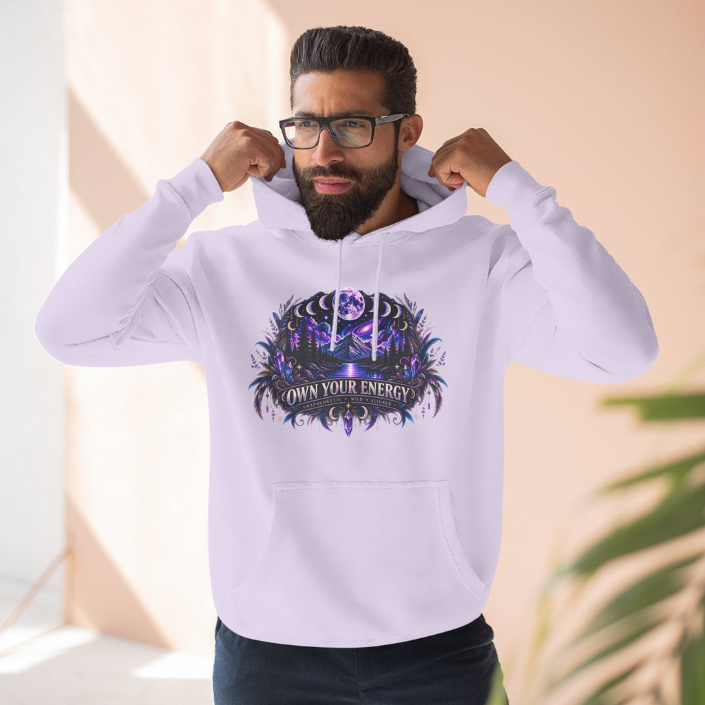 Own Your Energy Hoodie — Cosmic Motivational Pullover