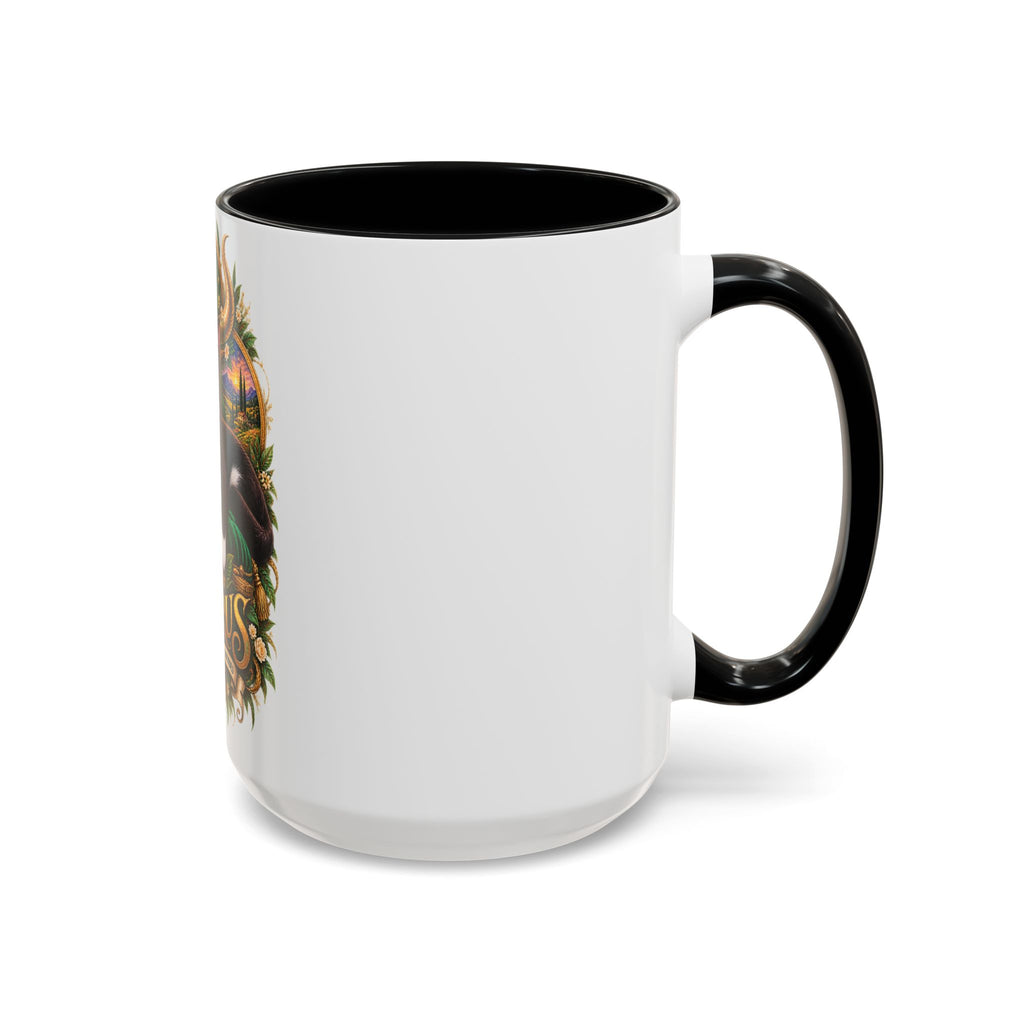 Taurus Tuxedo Cat Coffee Mug — Zodiac Astrology Gift (11/15 oz)