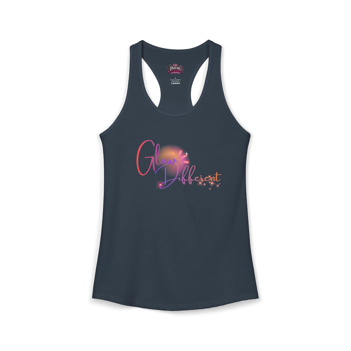 Glow Different Racerback Tank