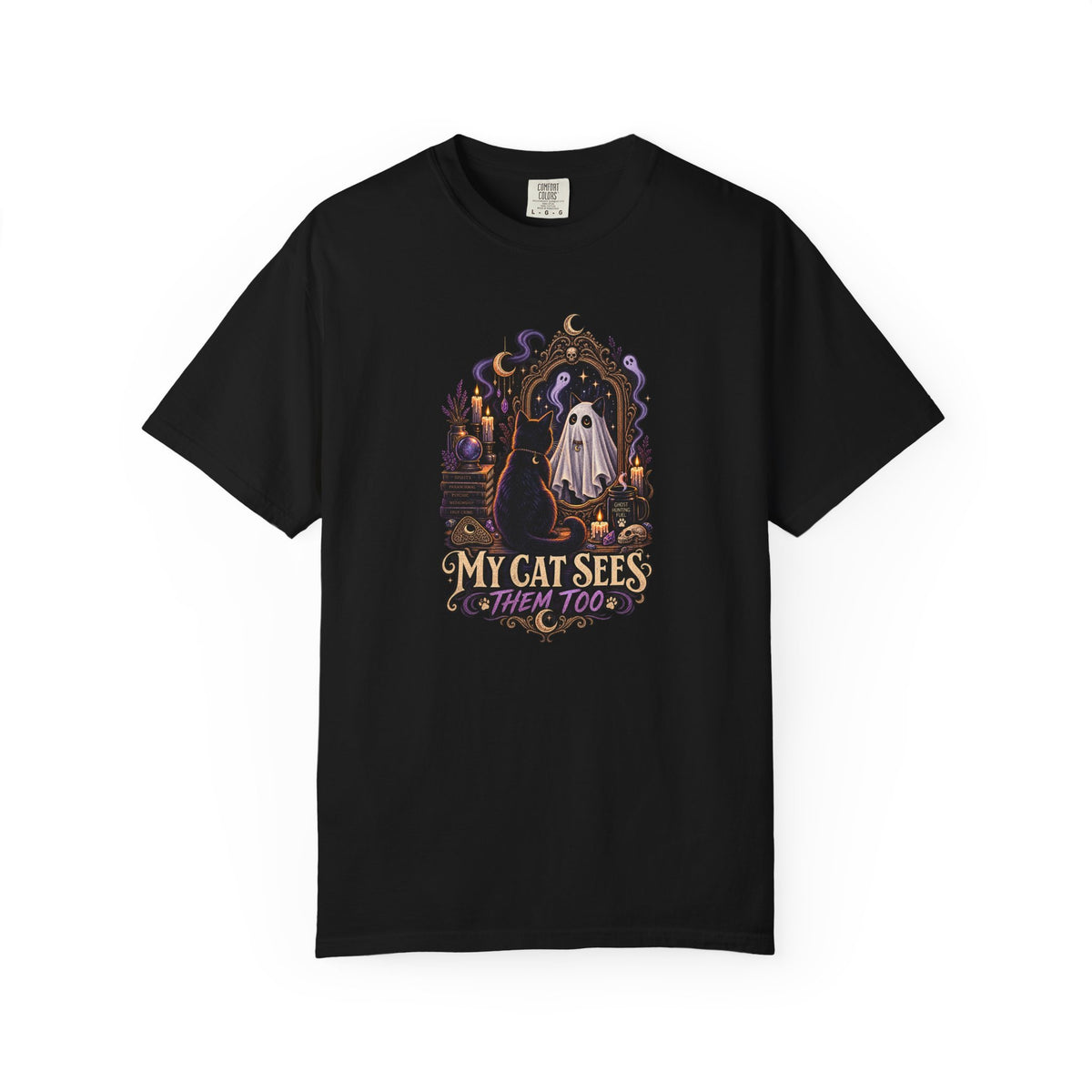 My Cat Sees Ghosts T-Shirt