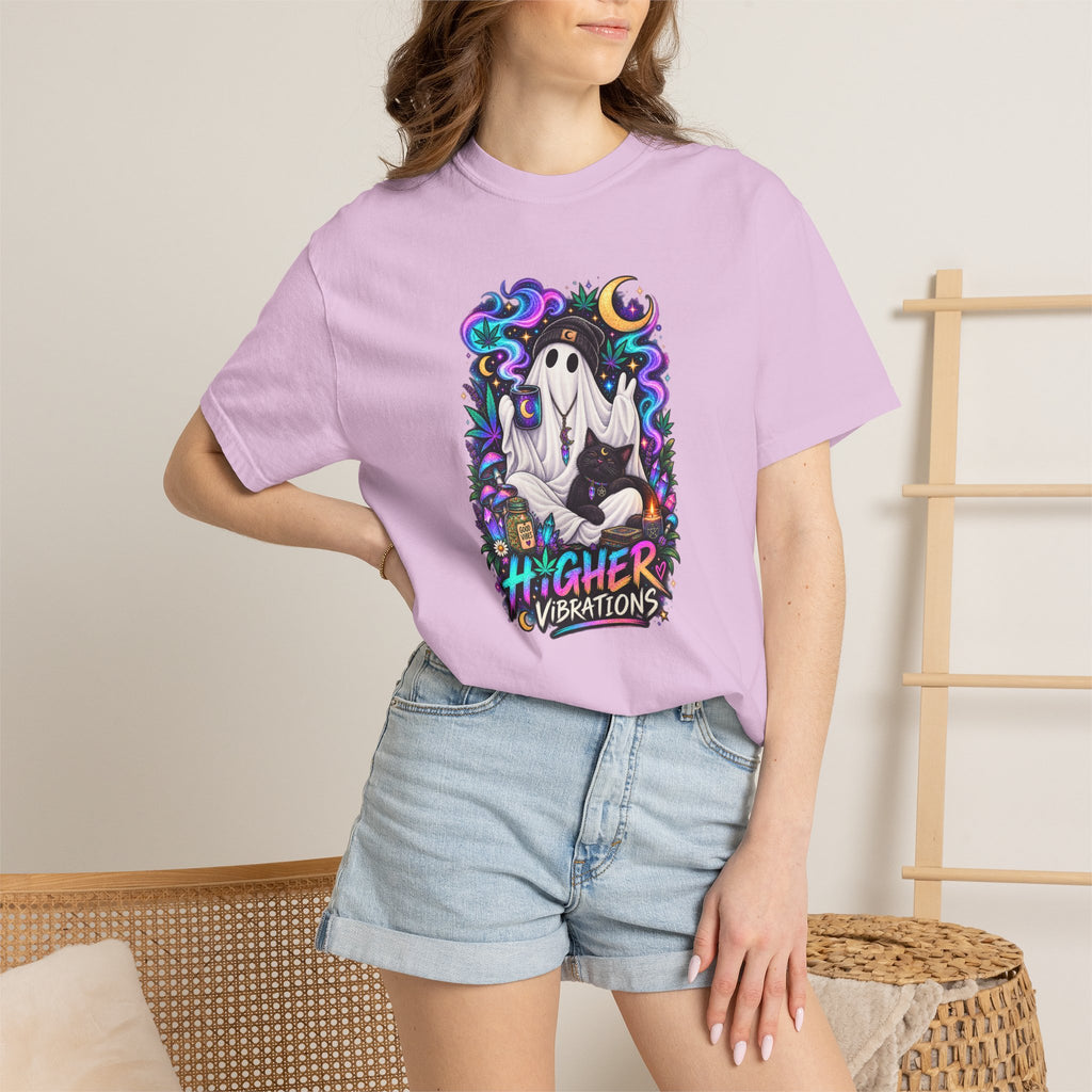 Higher Vibrations Ghost Graphic T-Shirt