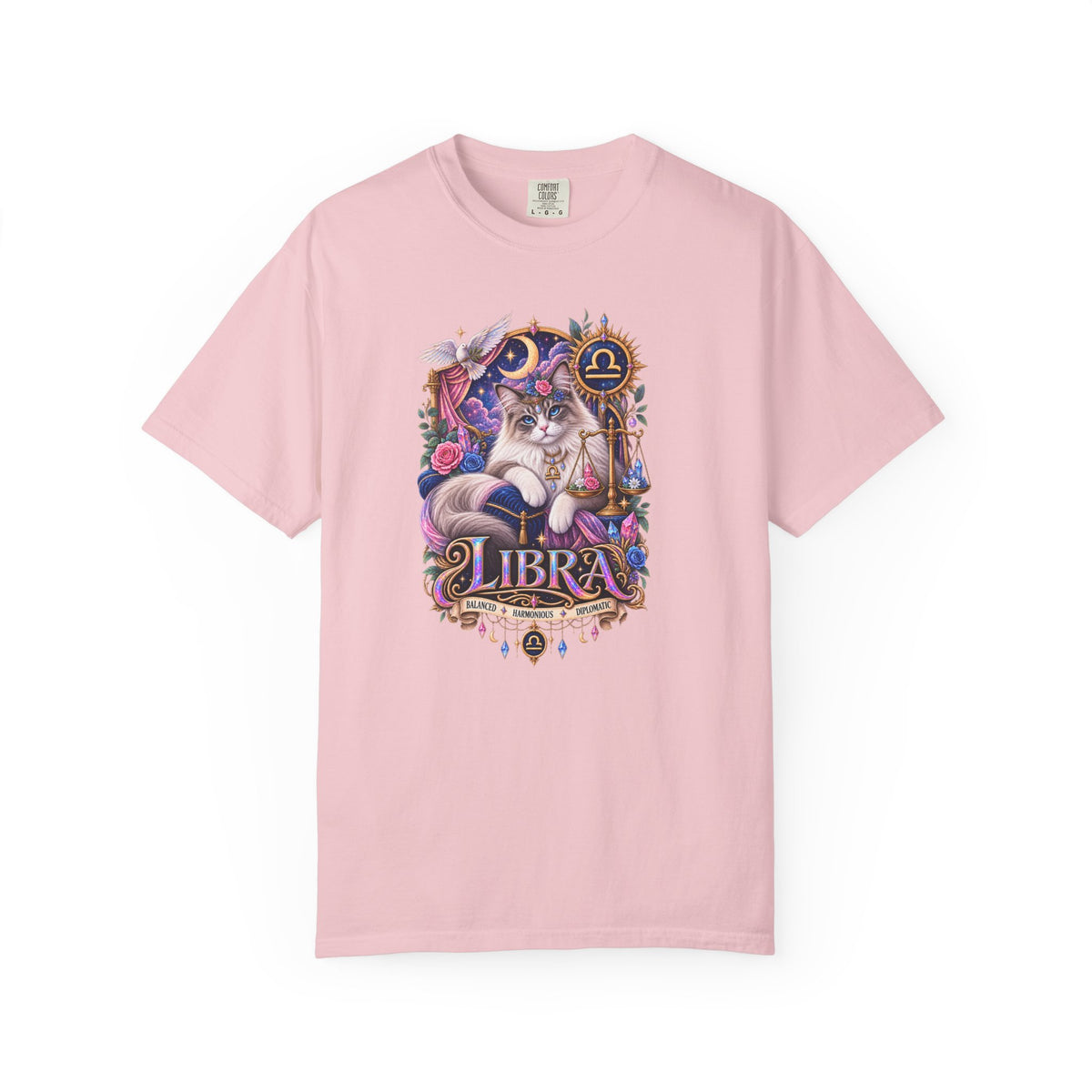 Libra Zodiac T-Shirt — Persian Celestial Scale Astrology Tee
