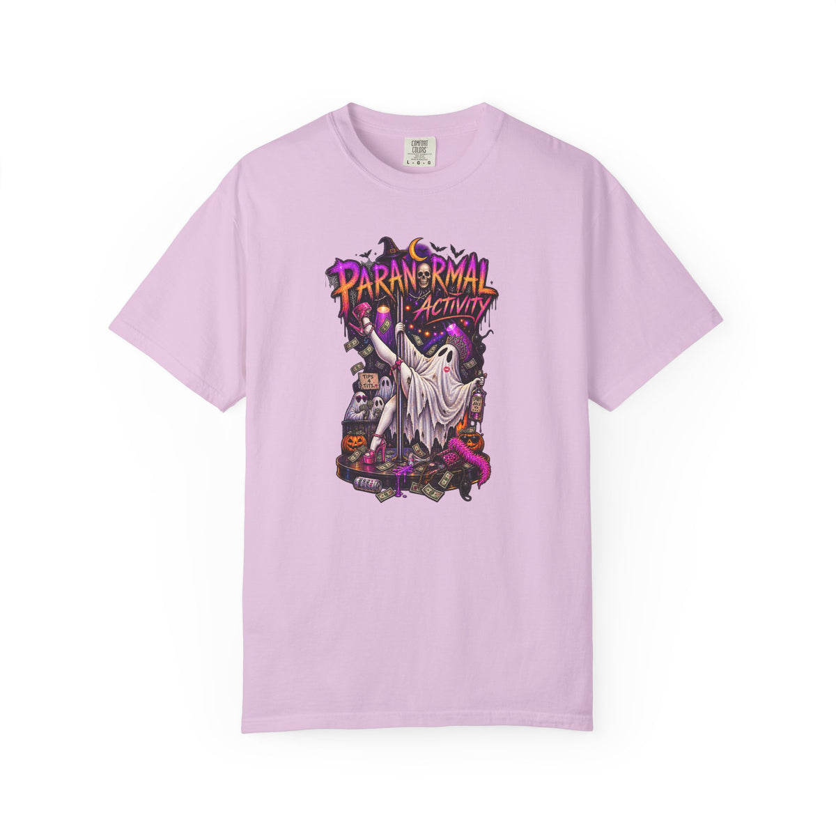 Paranormal Activity Ghost T-Shirt= Halloween ghost tee