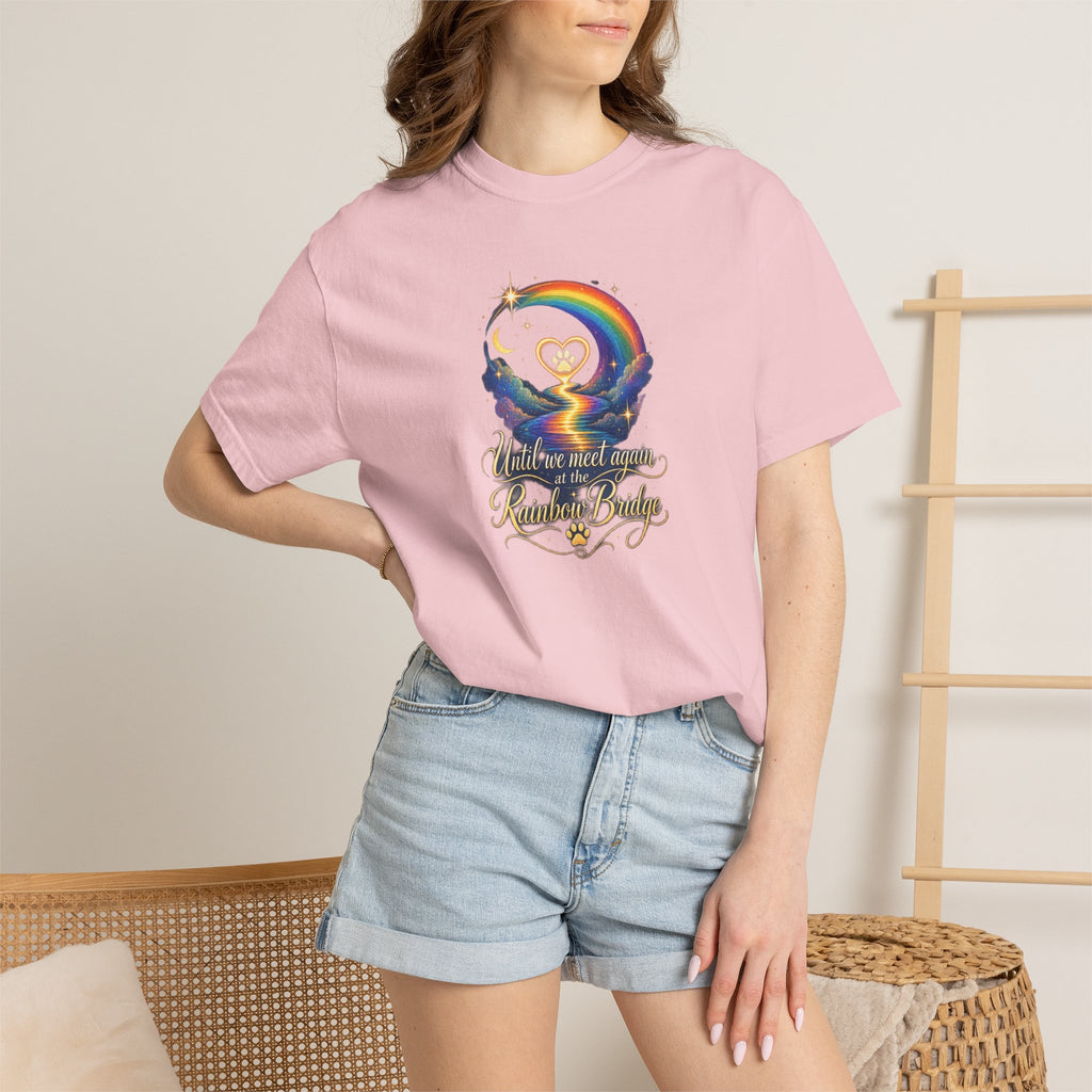 Until we meet again- Rainbow Bridge Memorial tee