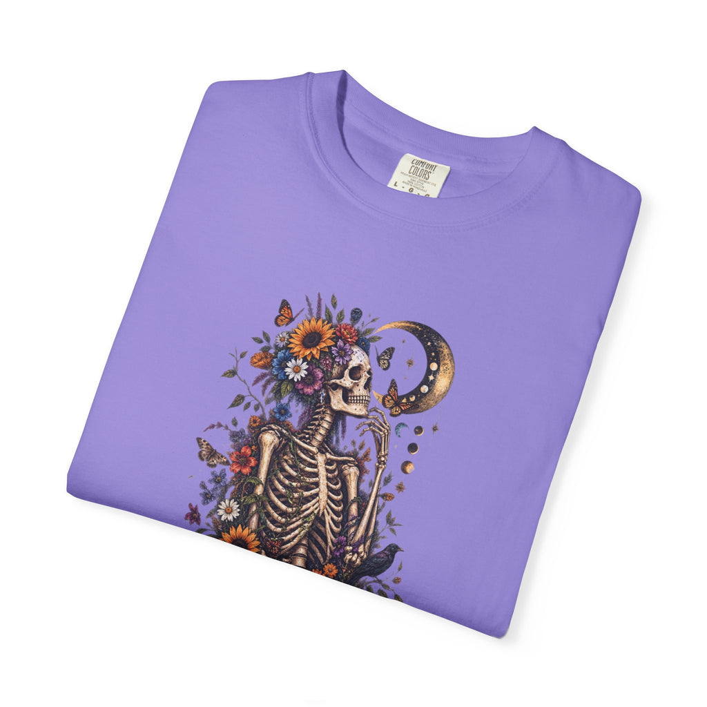 Floral Skeleton T-Shirt — Gothic Floral