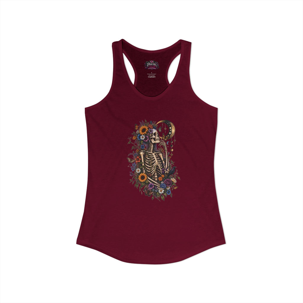 Floral Celestial Skeleton Tank