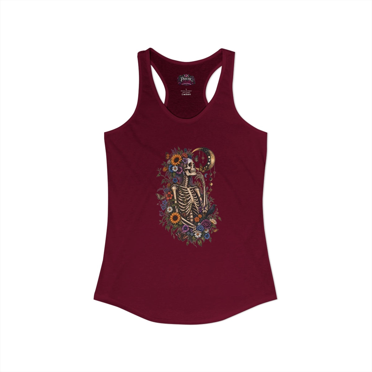 Floral Celestial Skeleton Tank