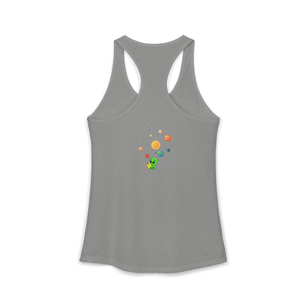 Stay Weird Alien Graphic Tank