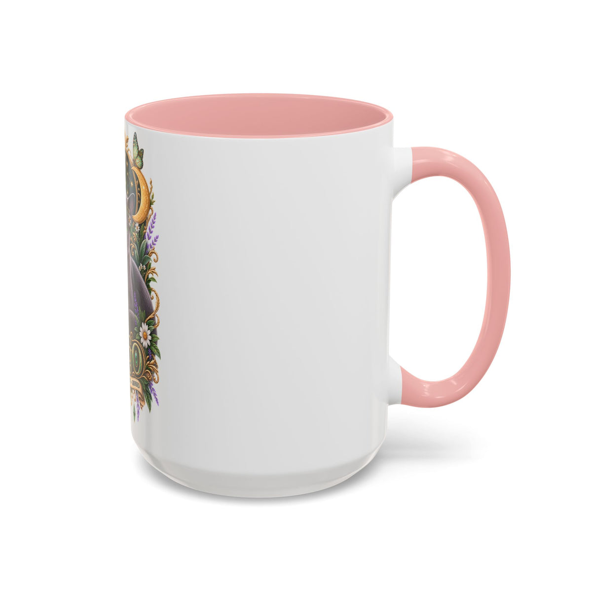 Virgo Russian Blue Cat Accent Coffee Mug — Zodiac Astrology Horoscope Gift (11/15 oz)