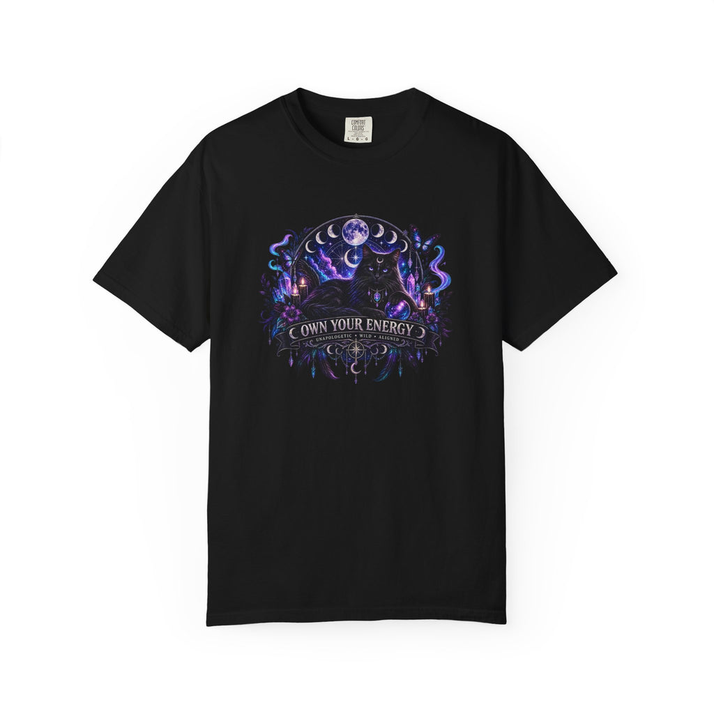 Own Your Energy T-Shirt — Mystic Moon Forest Graphic Tee