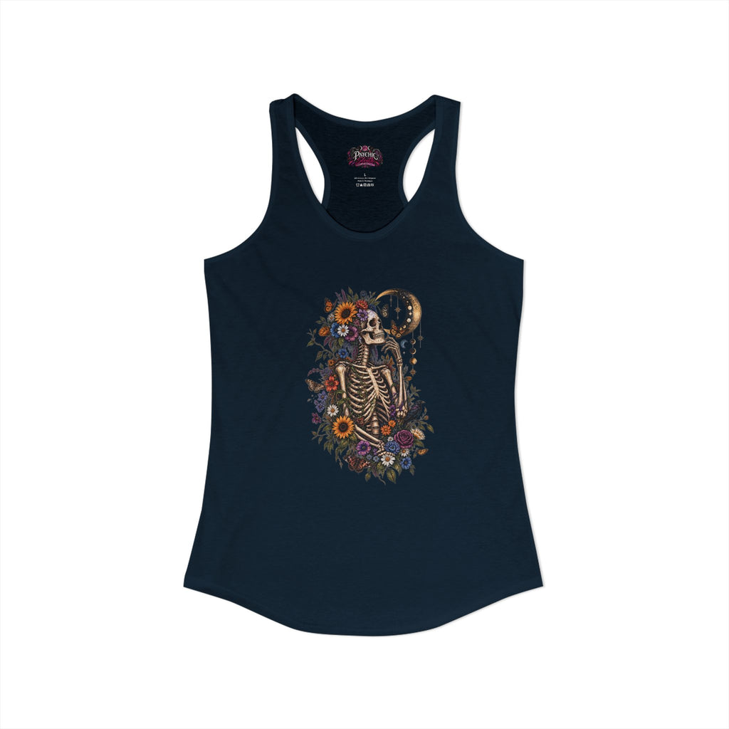 Floral Celestial Skeleton Tank