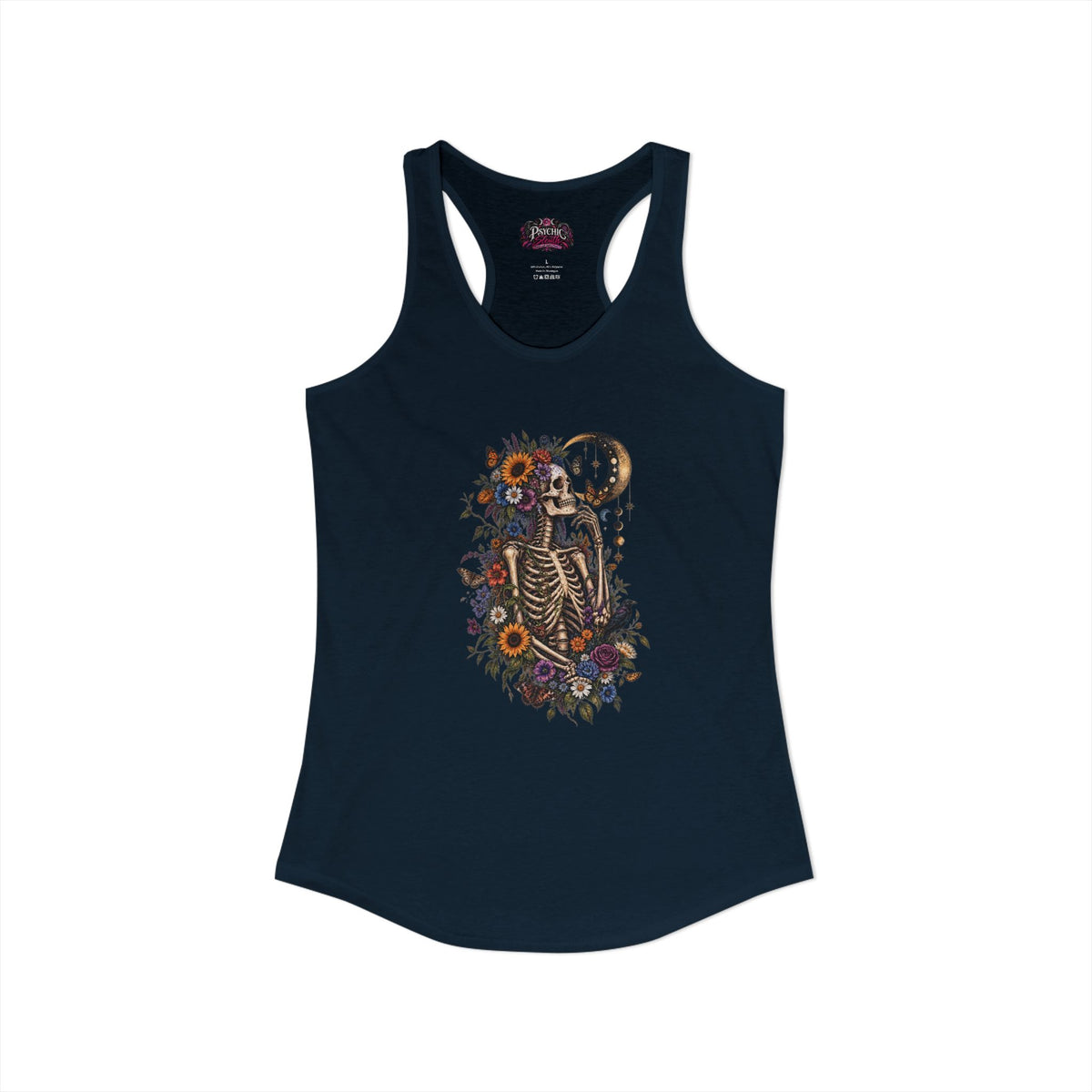 Floral Celestial Skeleton Tank
