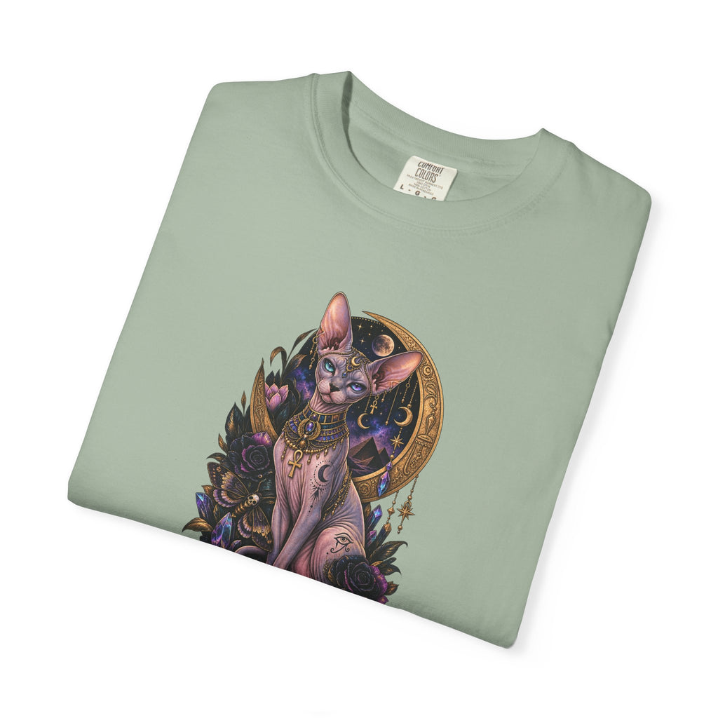 Egyptian Sphynx Moon cat Graphic T-Shirt