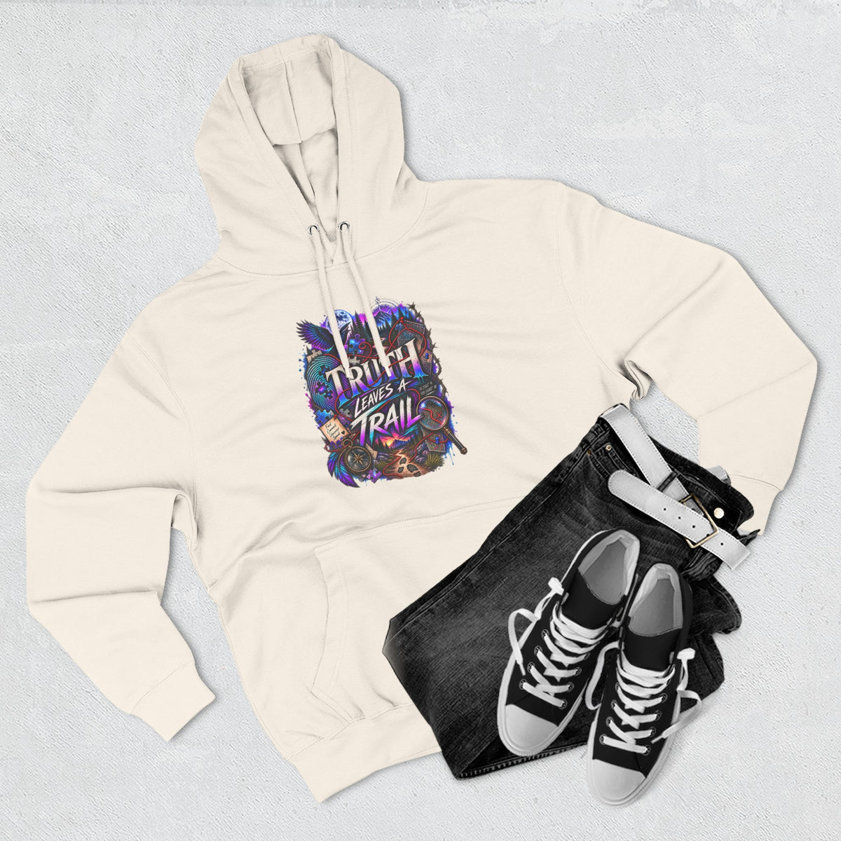 Truth Leaves a Trail Activist hoodie