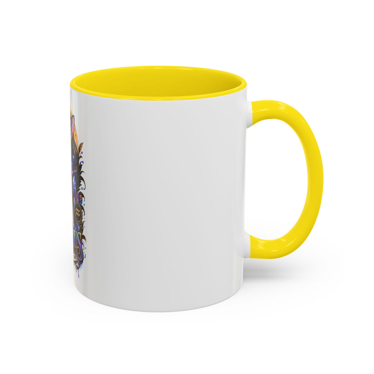 Aquarius Zodiac Cat Coffee Mug — Sphynx Astrology 11/15oz Accent Mug