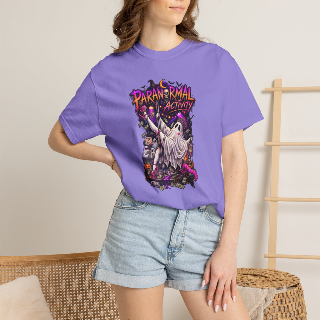 Paranormal Activity Ghost T-Shirt= Halloween ghost tee