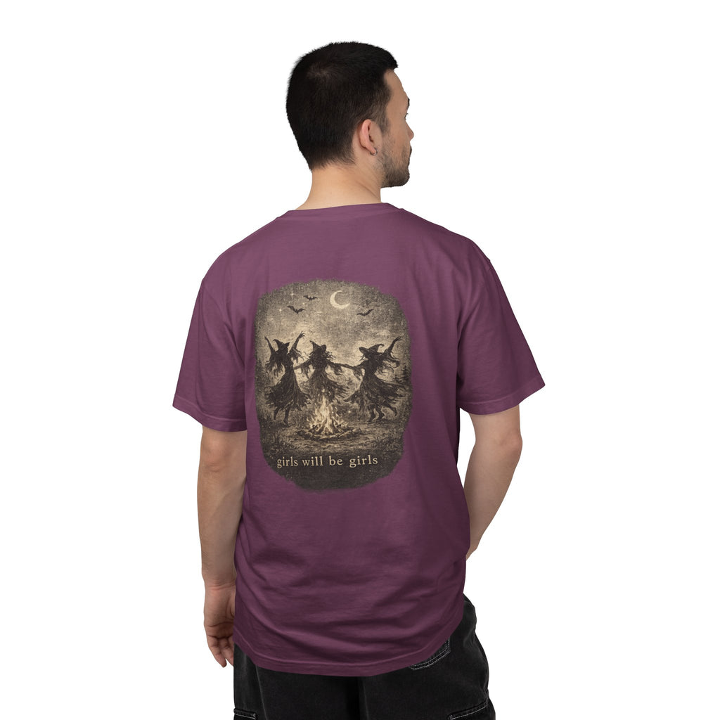Witch Sisters T-Shirt — "Girls Will Be Girls" Graphic Tee