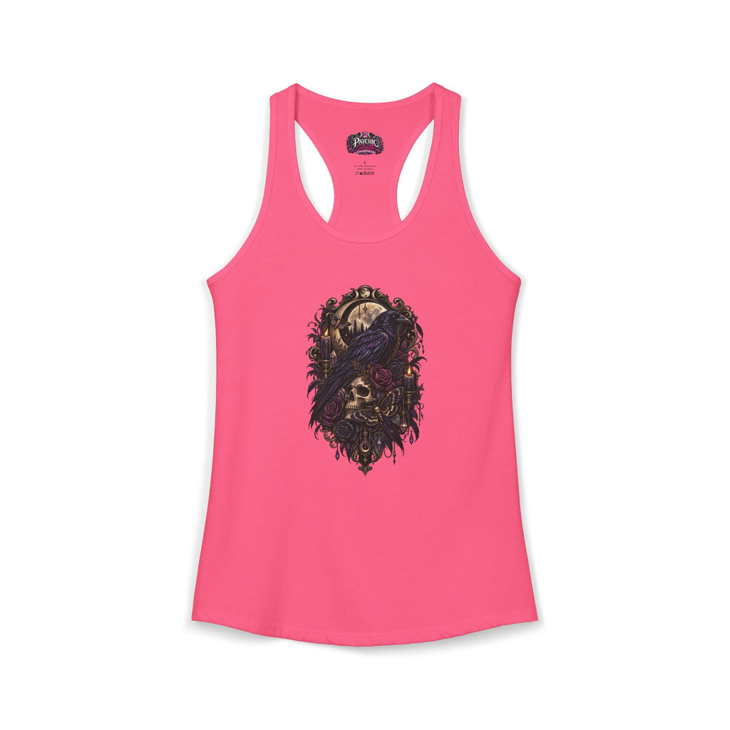 Raven Skeleton Goth Tank