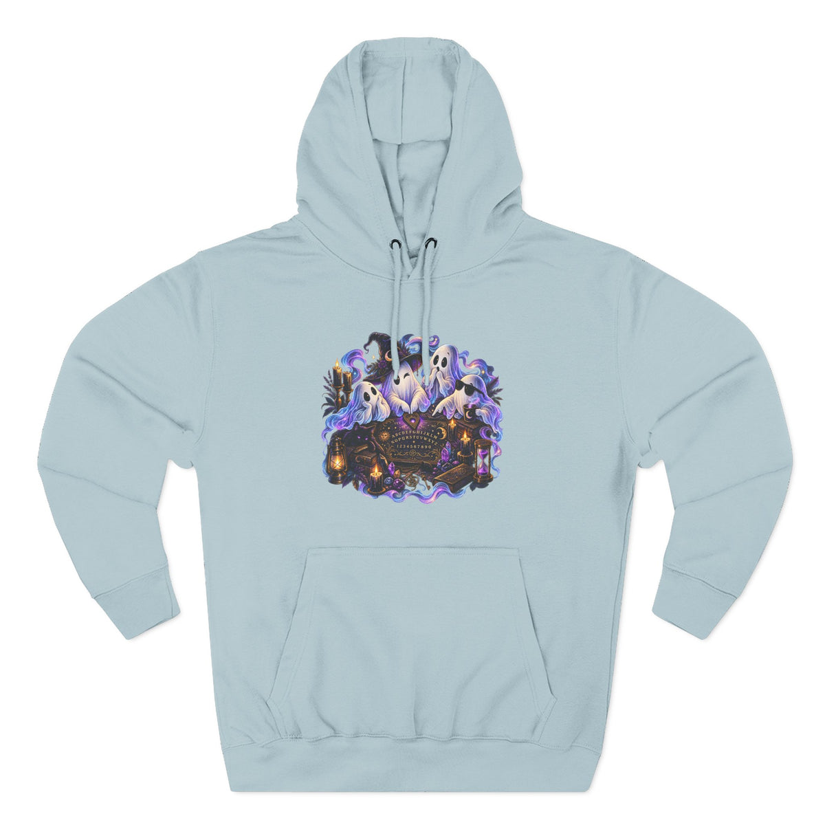 Funny Ghosts with Spirit Board Hoodie — Halloween Ghosts & Haunted Night Pullover