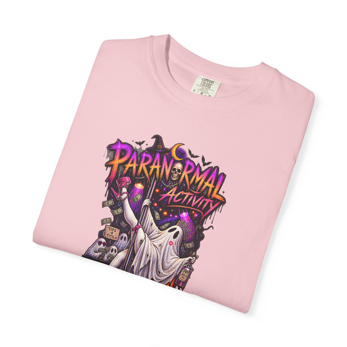 Paranormal Activity Ghost T-Shirt= Halloween ghost tee