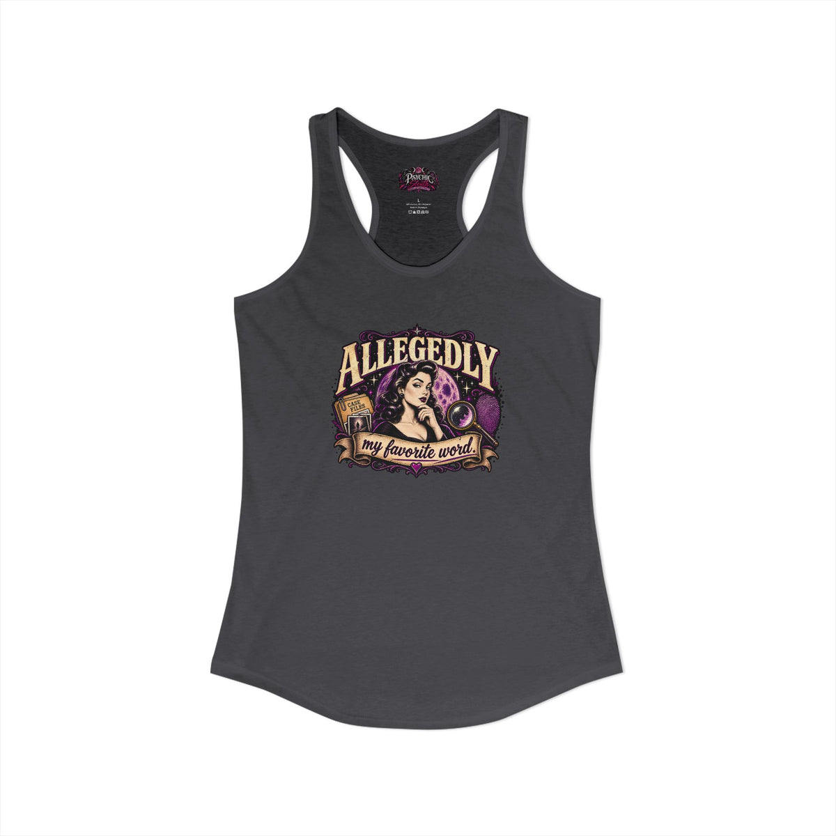 Allegedly My Favorite Word Graphic Tank