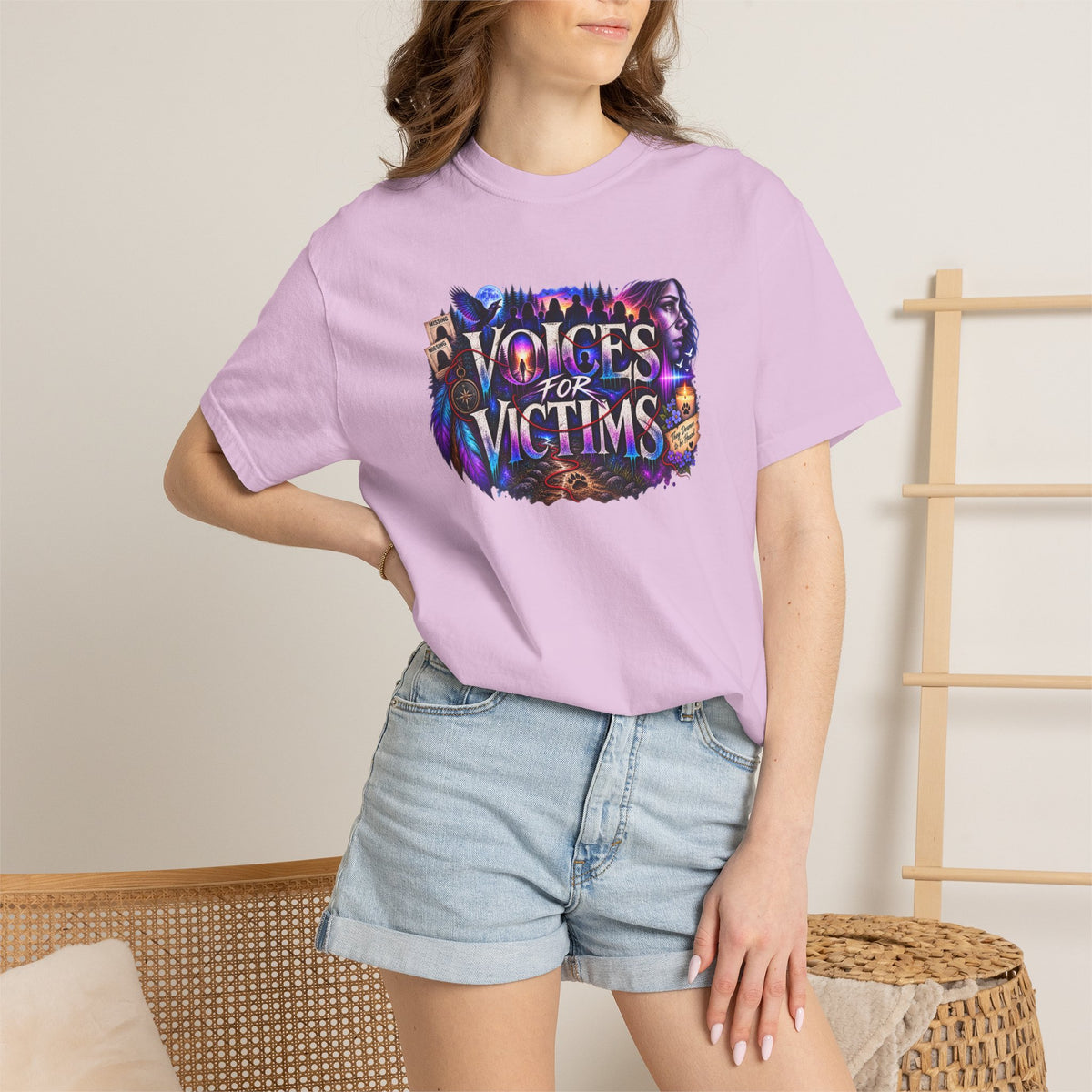 Voices for Victims Graphic T-Shirt — Support & Awareness Tee