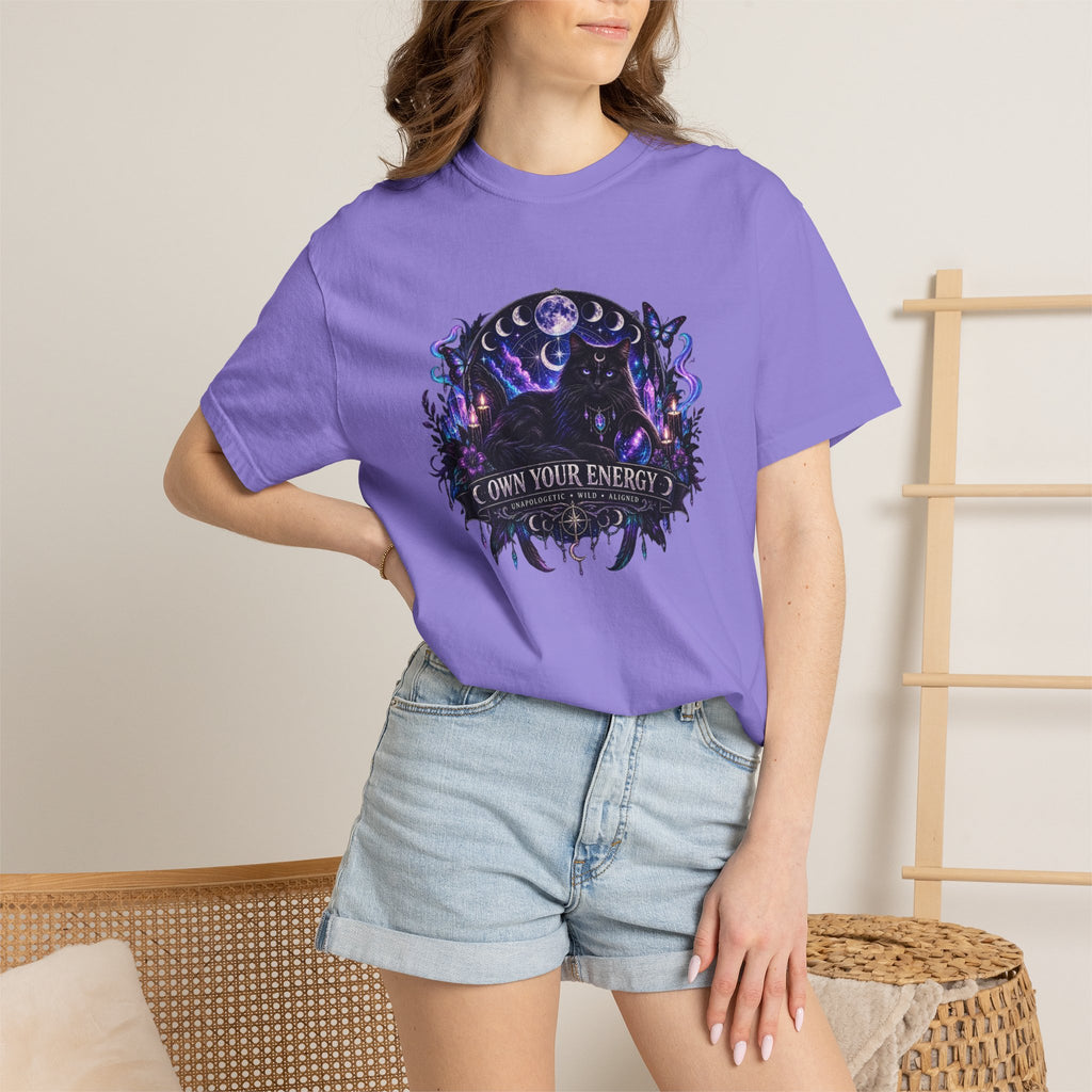 Own Your Energy T-Shirt — Mystic Moon Forest Graphic Tee