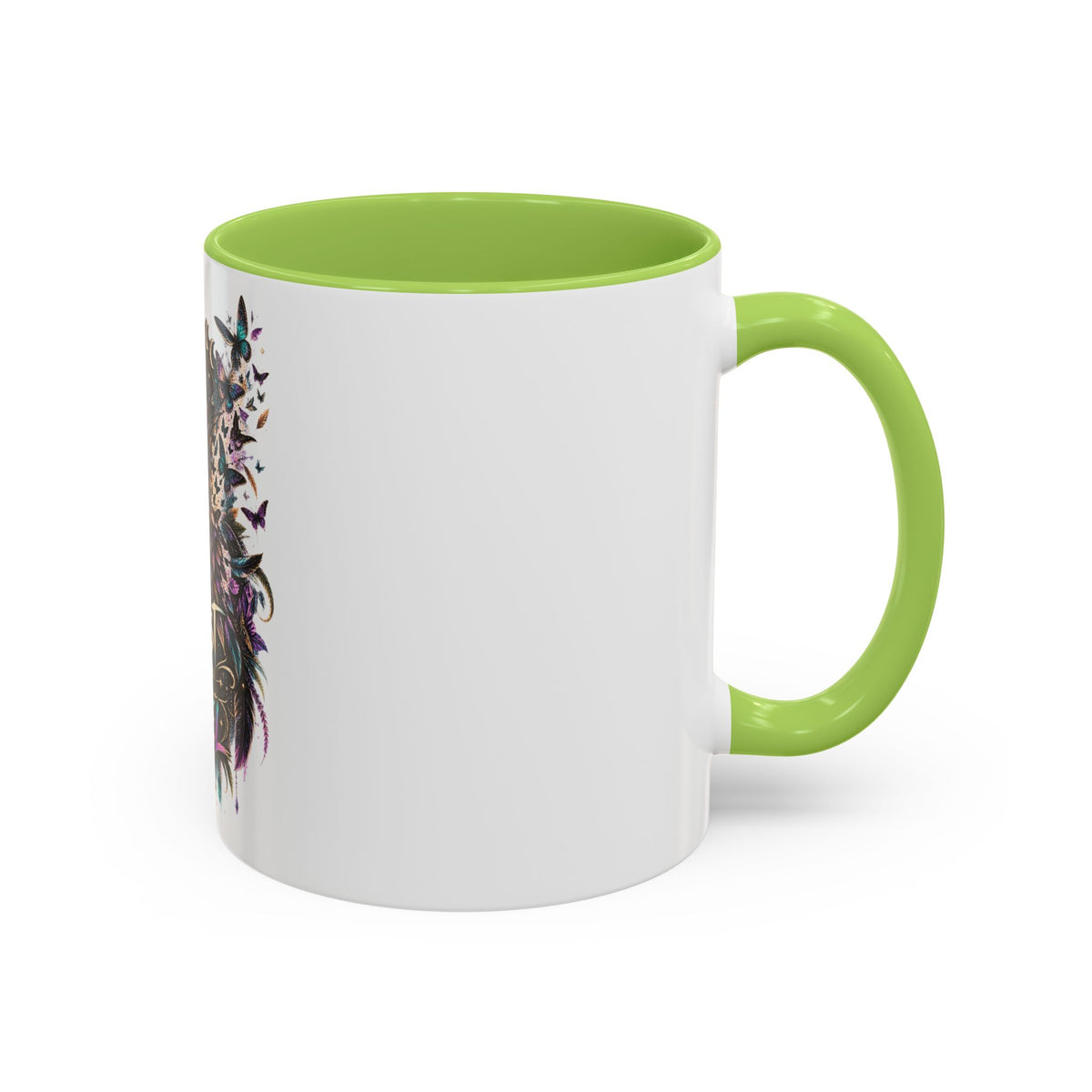 Trust What You Feel Moth Coffee Mug – Inspirational 11/15oz Accent Mug
