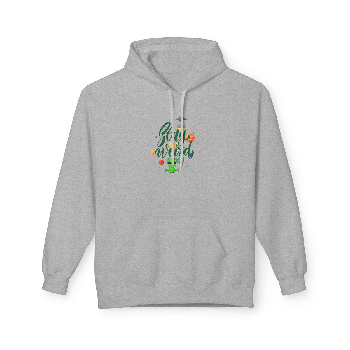 Stay weird Classic Alien Hoodie