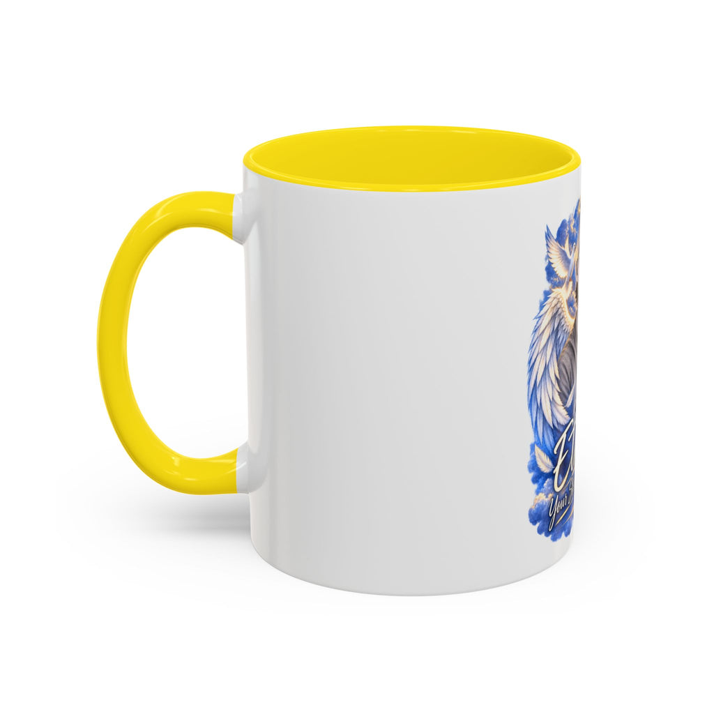 Memorial Coffee Mug — Personalized "Ethan  Your Story Still Matters" Angel Wings Tribute