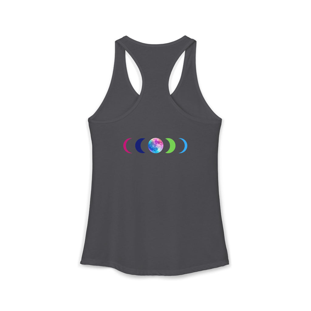 Rainbow Wolf Tank Top | Women's Racerback