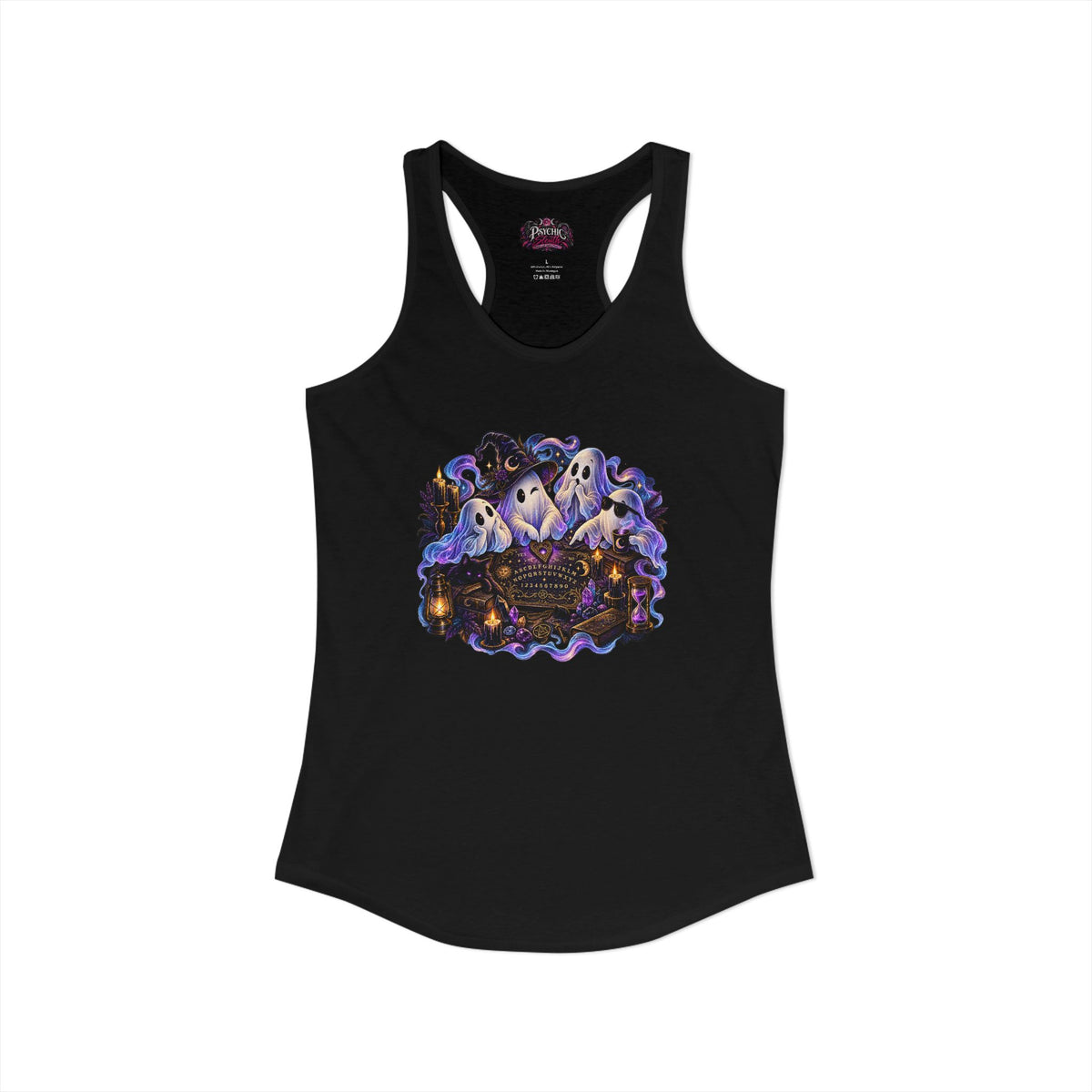 Funny Ghost Spirit Board Tank- Halloween Tank