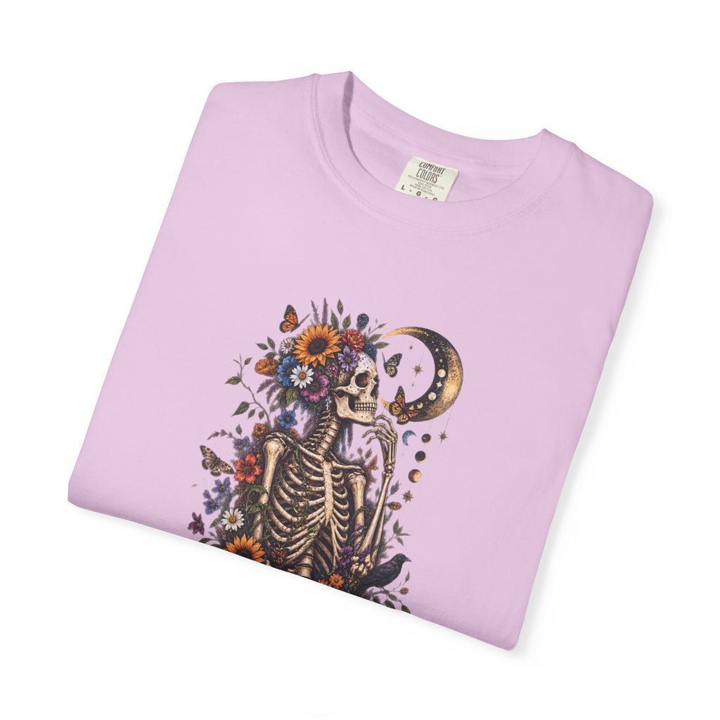 Floral Skeleton T-Shirt — Gothic Floral