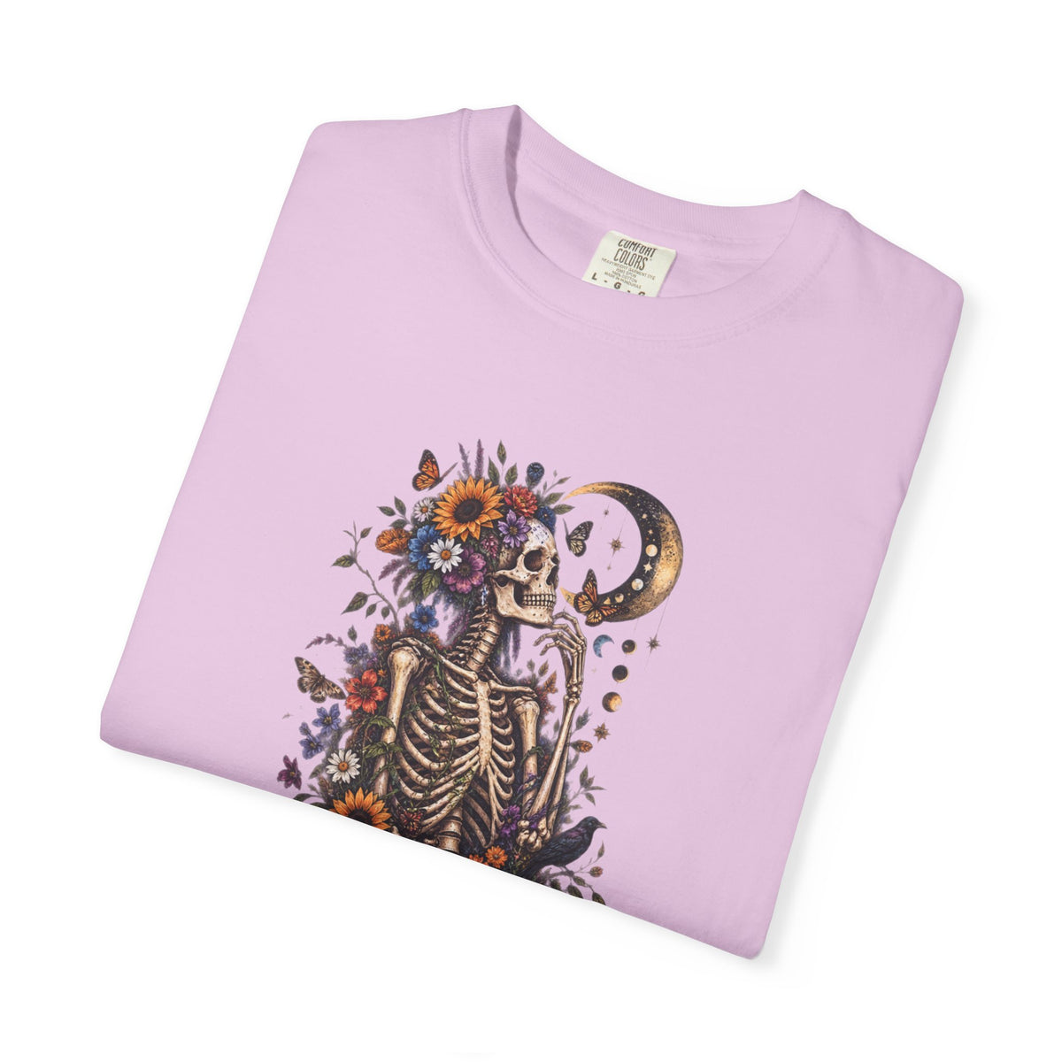 Floral Skeleton T-Shirt — Gothic Floral