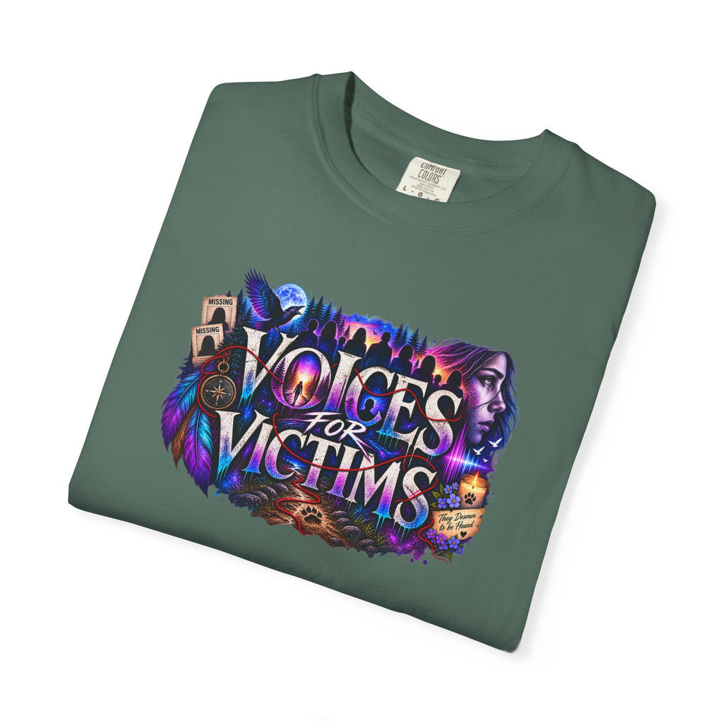 Voices for Victims Graphic T-Shirt — Support & Awareness Tee