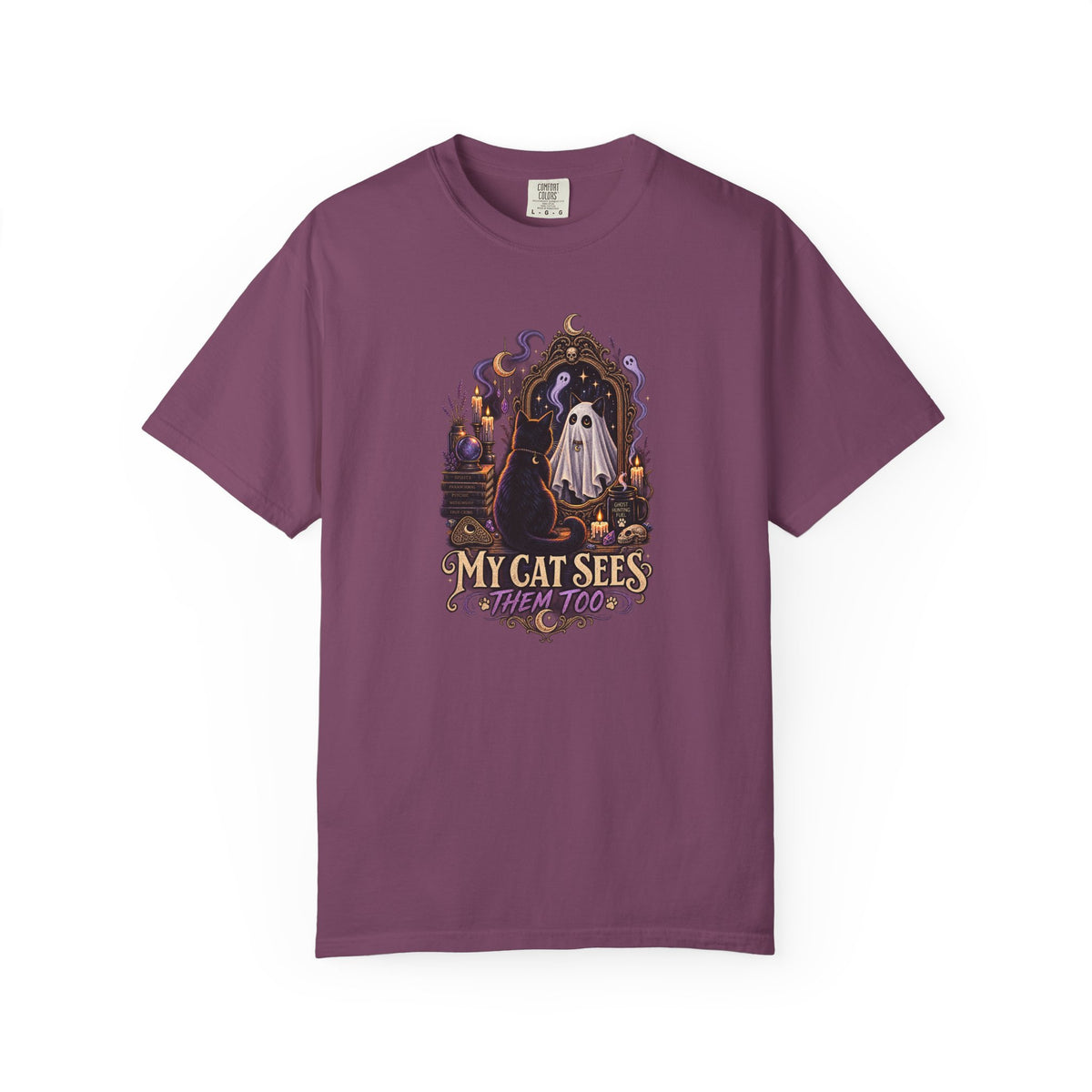 My Cat Sees Ghosts T-Shirt