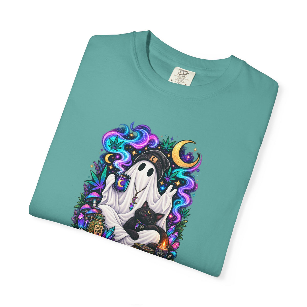 Higher Vibrations Ghost Graphic T-Shirt