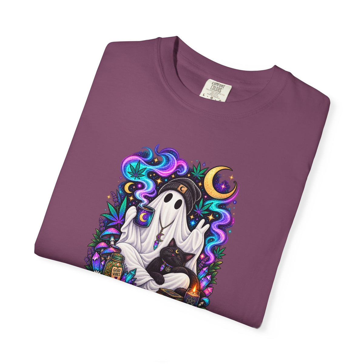 Higher Vibrations Ghost Graphic T-Shirt