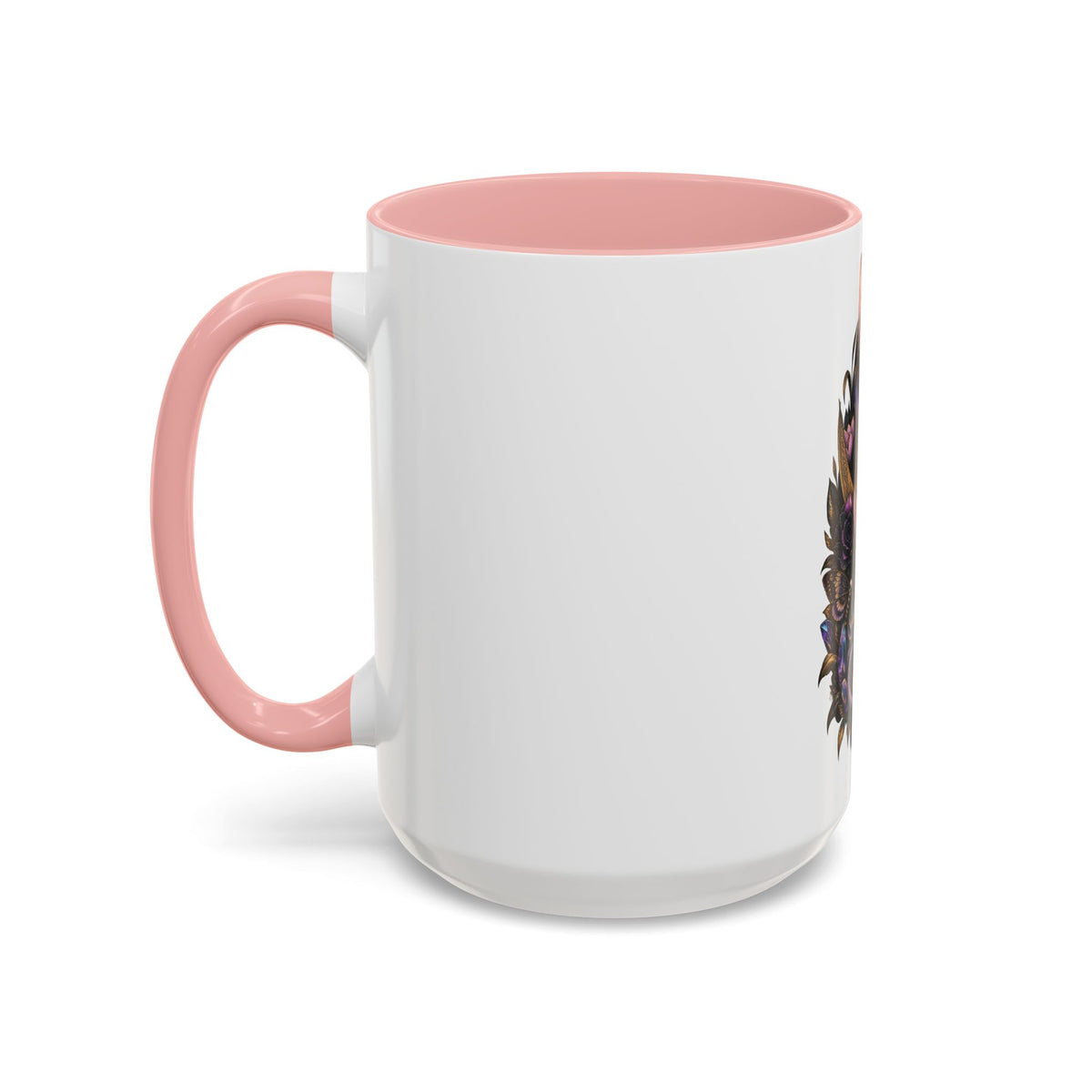 Mystic Sphynx Cat Coffee Mug — Magical Moon & Floral Accent (11/15 oz)
