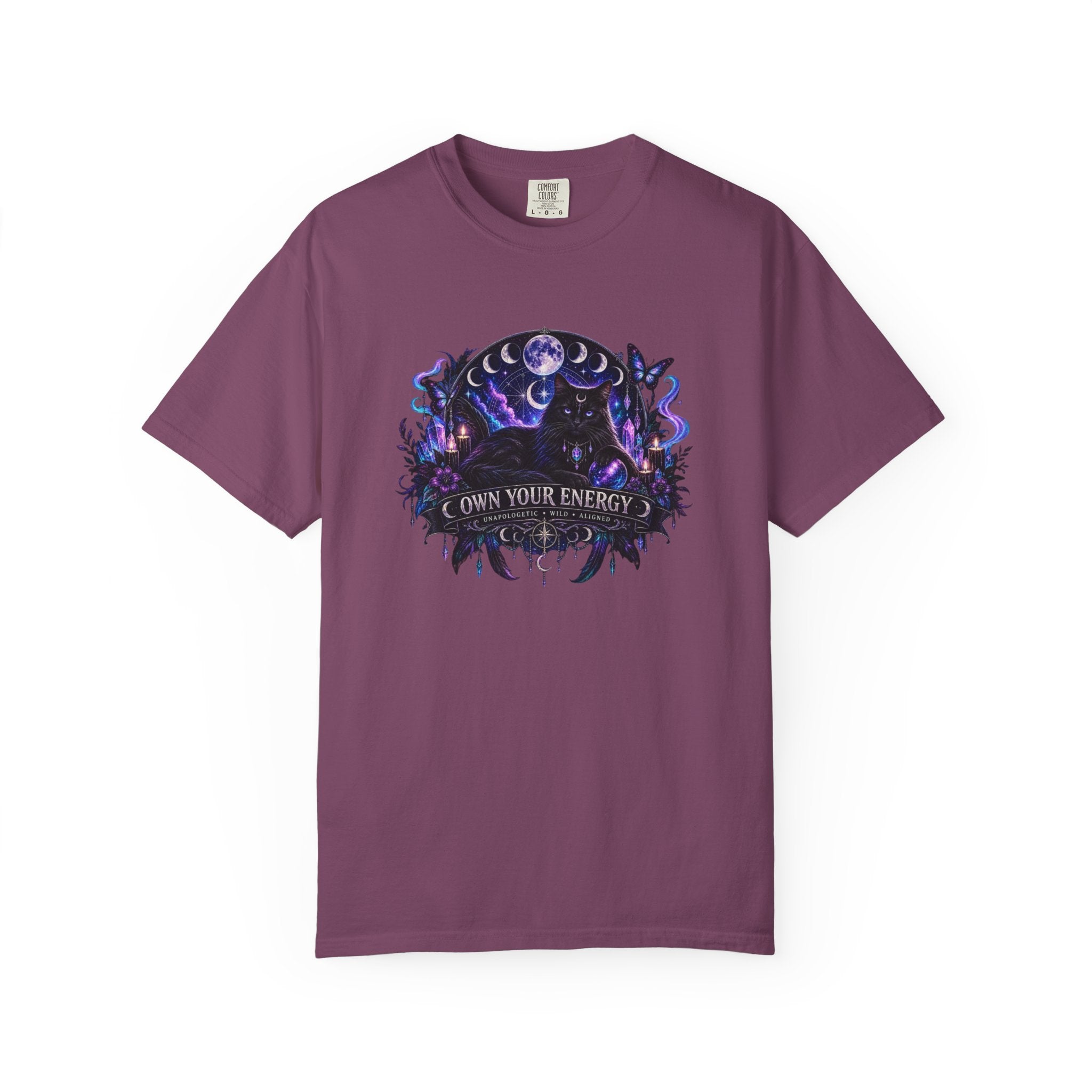 Own Your Energy T-Shirt — Mystic Moon Forest Graphic Tee