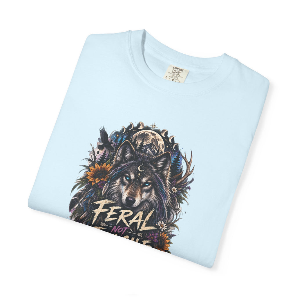 Feral Fragile Wolf T-Shirt — Vintage Wildlife Graphic Tee