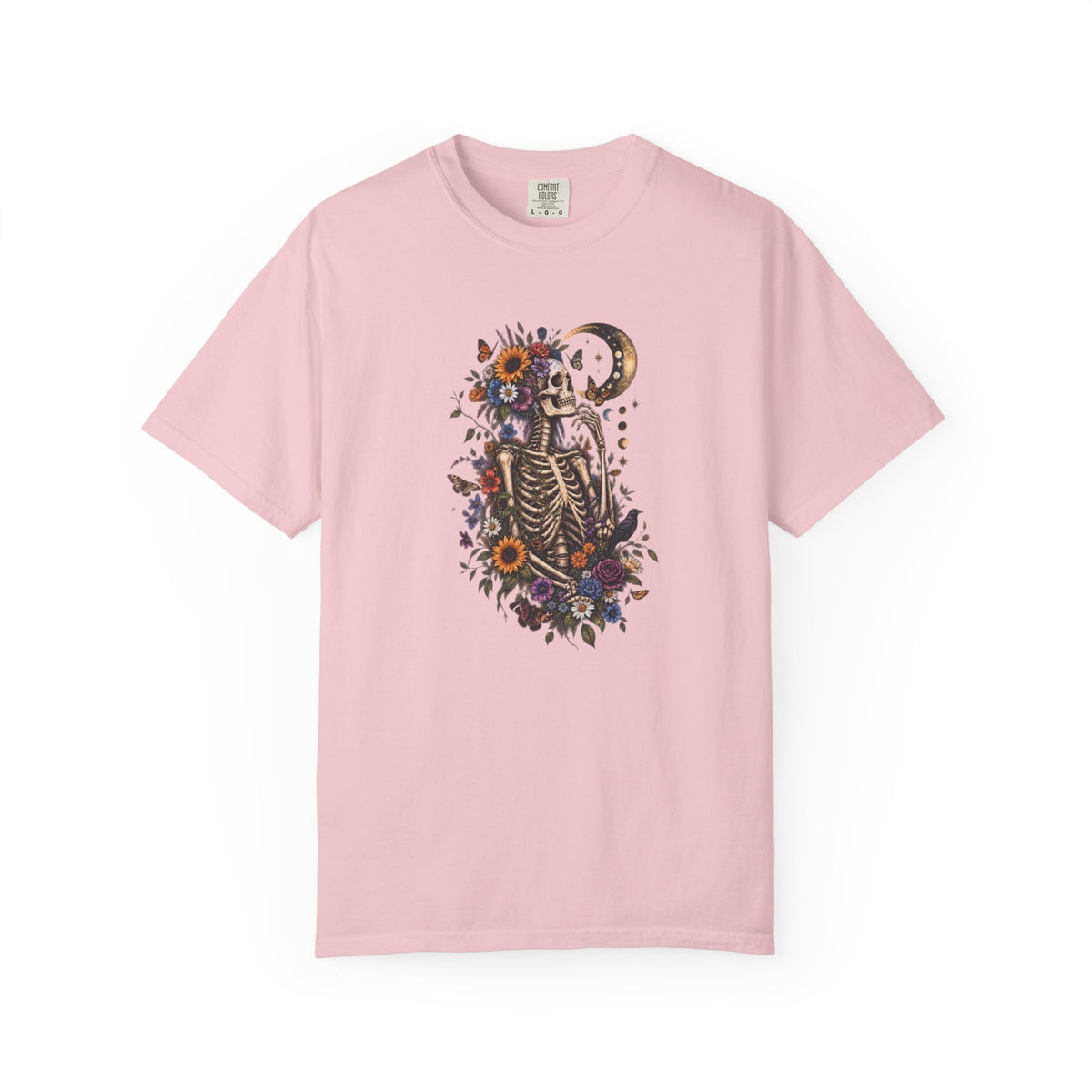 Floral Skeleton T-Shirt — Gothic Floral