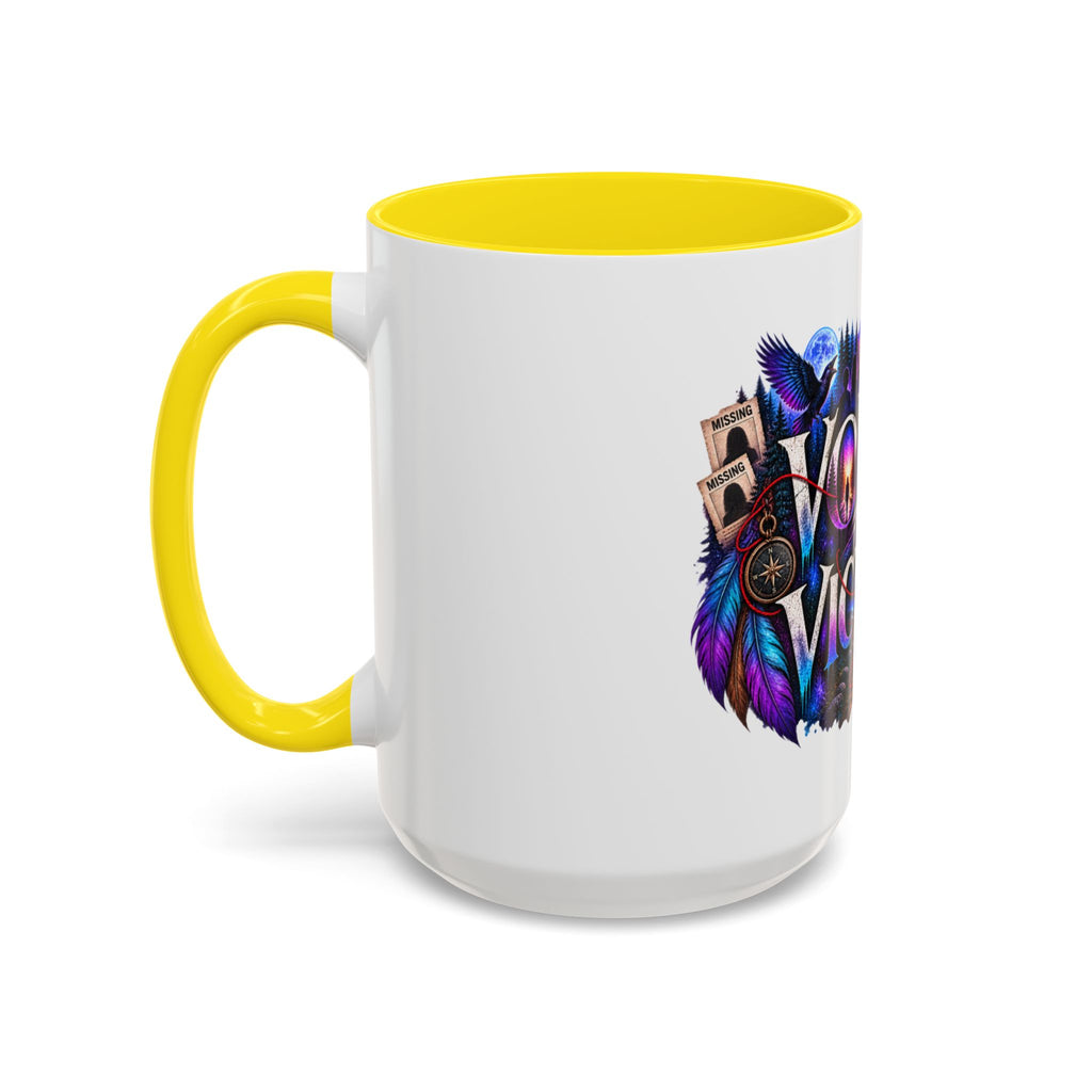 Voices for Victims Accent Coffee Mug – Advocacy & Support Ceramic Mug (11/15oz)
