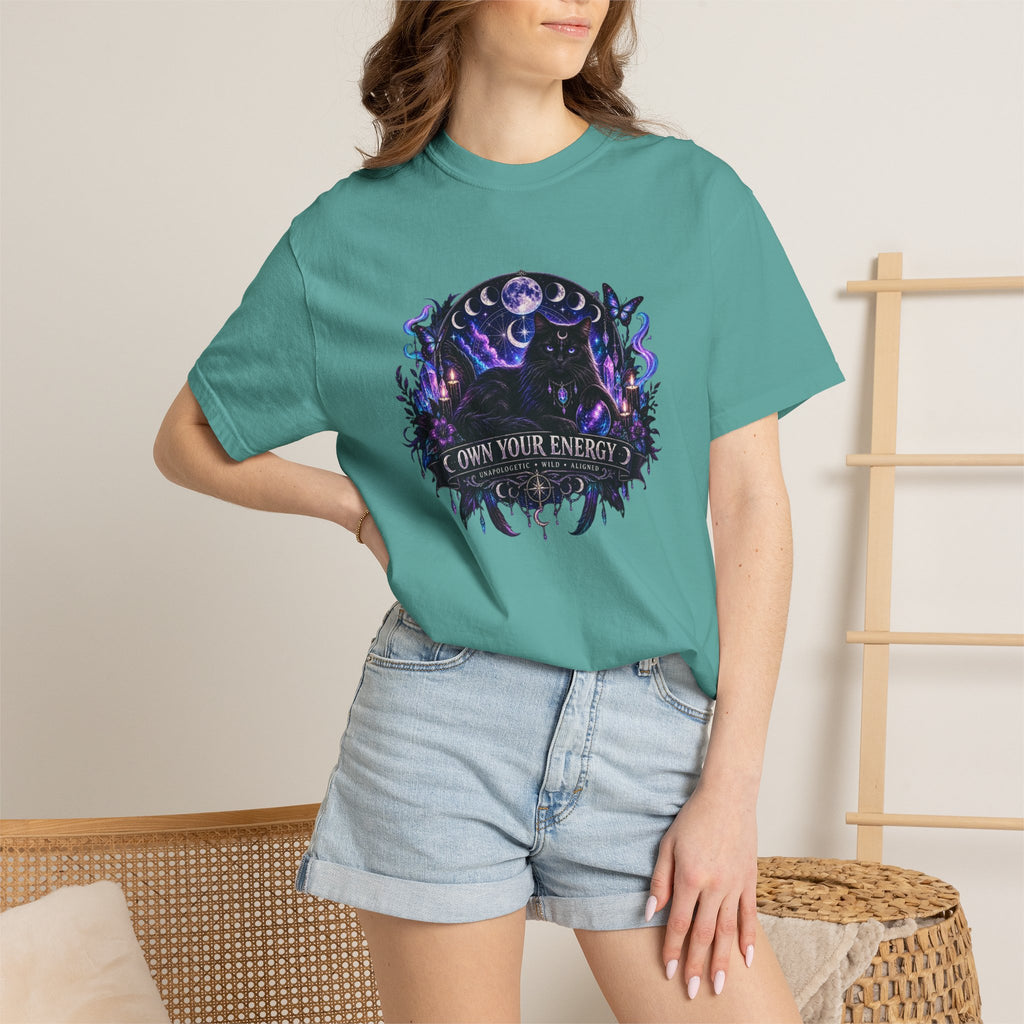 Own Your Energy T-Shirt — Mystic Moon Forest Graphic Tee