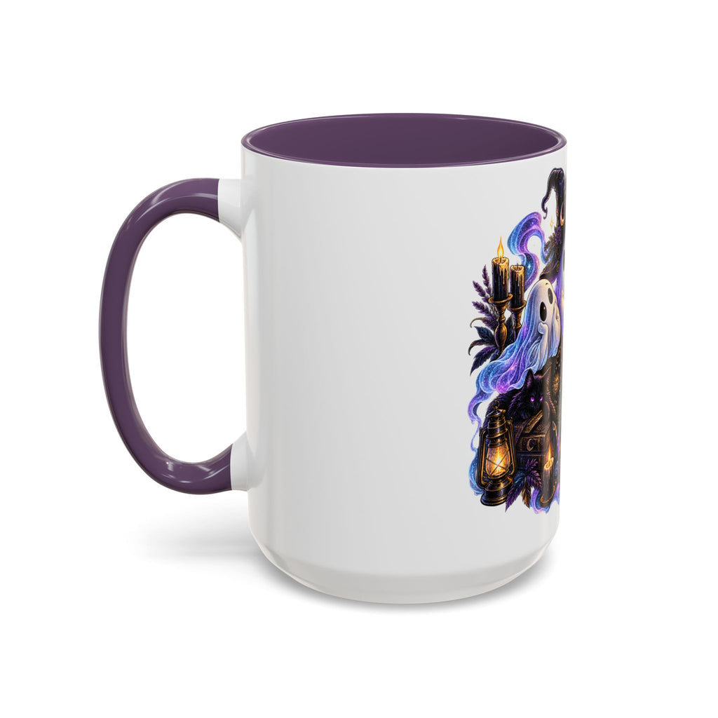 Halloween Ghost Ouija Accent Coffee Mug (11/15oz)